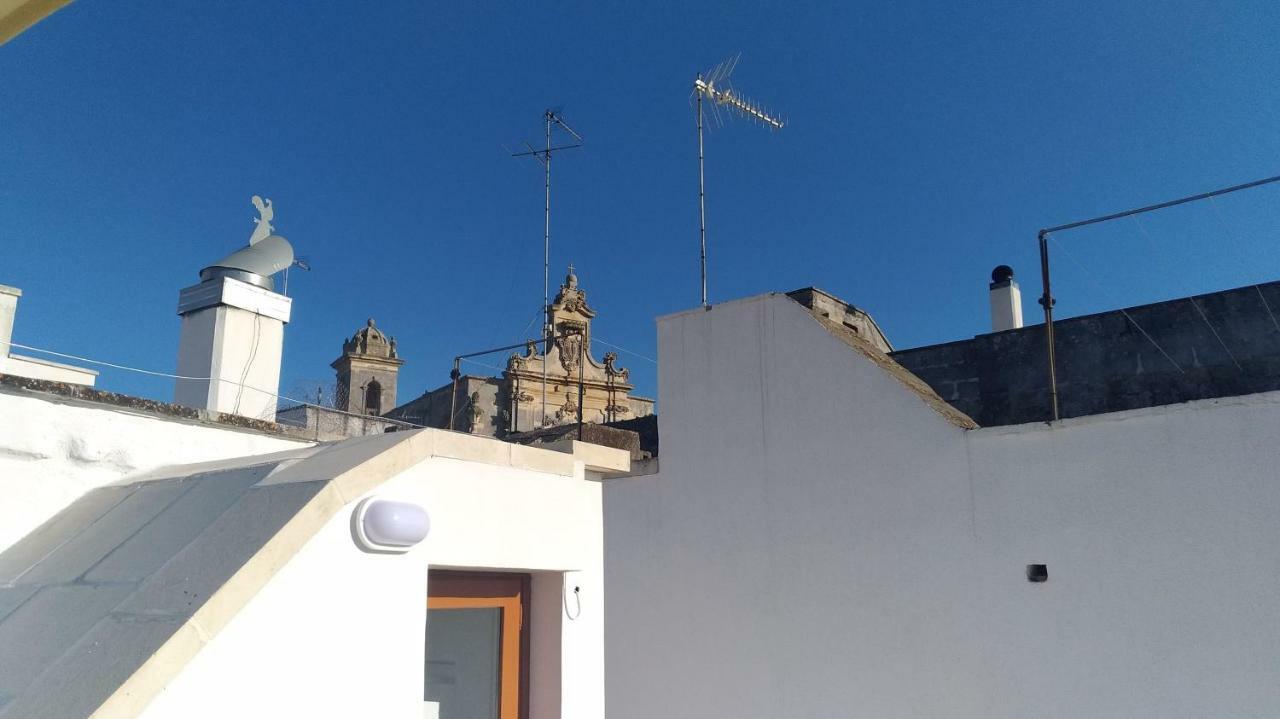 Ferienwohnung La Terrazza Sul Castello Palmariggi Exterior foto