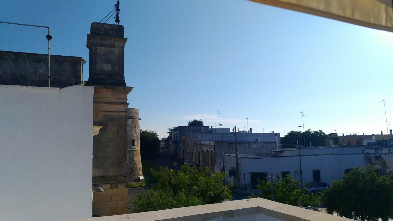 Ferienwohnung La Terrazza Sul Castello Palmariggi Exterior foto
